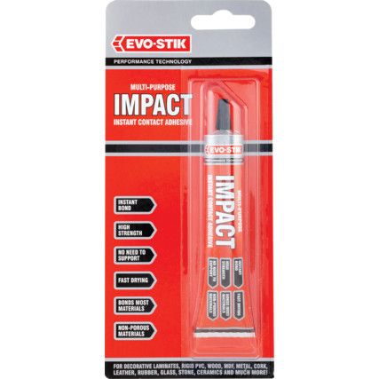 IMPACT ADHESIVE SMALL TUBE 30GM MULTI PURPOSE INSTANT CONTACT ADHESIVE