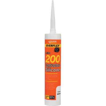 LMA 200 Contractors Black Silicone - 310ml