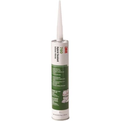 760 Black UV Hybrid Adhesive Sealants 290ml Cartridge