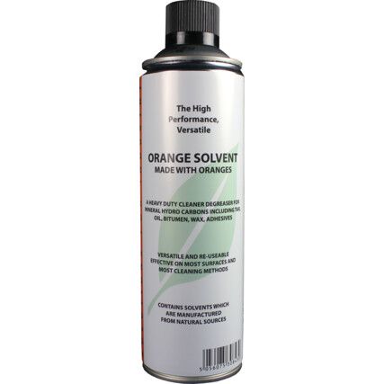 Orange Solvent, Cleaning Solvent, Solvent Based, Aerosol, 400ml