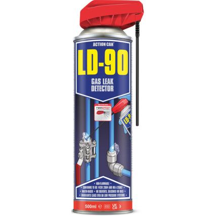 LD-90 GAS LEAK DETECTOR TWIN SPRAY