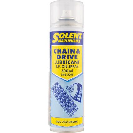 Chain, Drive & Rope Lubricant, Aerosol, 500ml