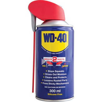 Multi-Purpose Smart Straw Aerosol Lubricant, 300ml