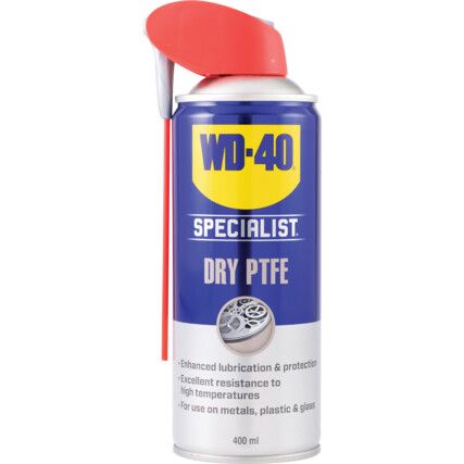 Specialist, Dry PTFE Lubricant, Aerosol, 400ml