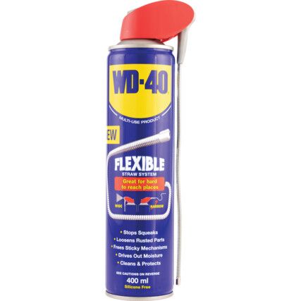 Flexible Straw System ,Multi-Purpose Lubricant, Aerosol, 400ml