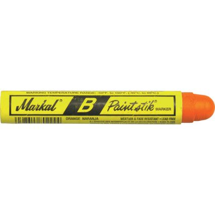 Paintstik, Paint Stick, Orange, Permanent, Bullet Tip, Single