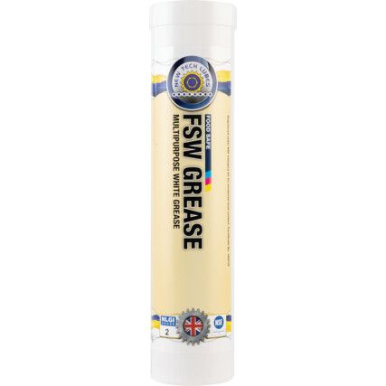 FSW, White Grease, Food Safe, Cartridge, 400ml