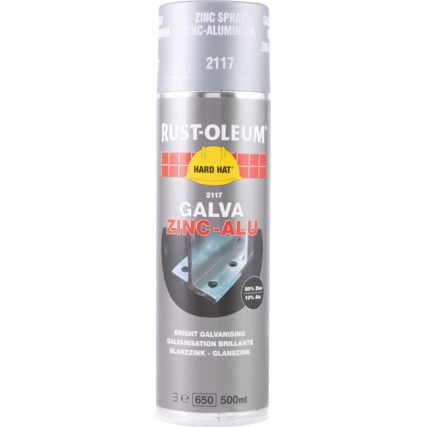 2117 Zinc Aluminium Galvanising Aerosol Primer - 500ml