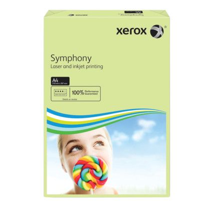 Symphony Coloured Copier Paper SYMPHONY A4 80GSM GREEN 003R93965