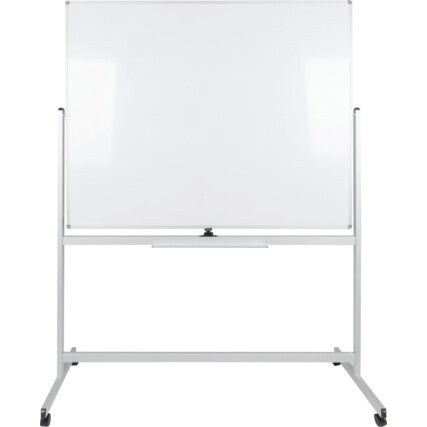 MOBILE MAGNETIC DRYWIPE BOARD ALU. STAND 1500x1200