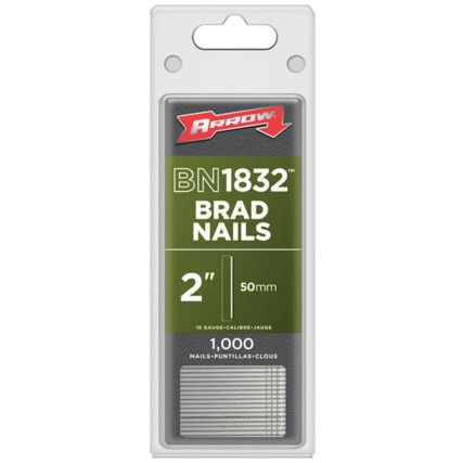 BN1832/50MM BRAD NAILS