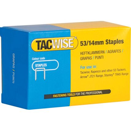 53/8mm Staples - (Box of 2000)