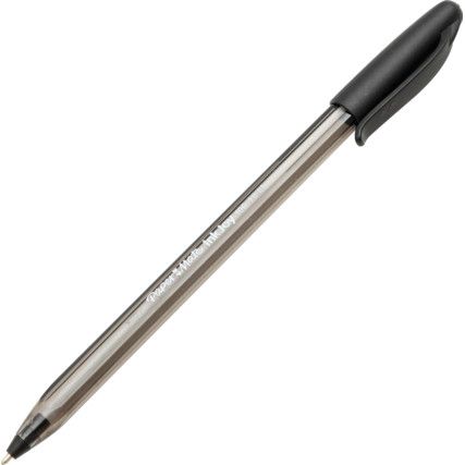 Inkjoy 100, Ballpoint Pen, Black, Non-Retractable, Medium, 0.7mm Line Width, Non-Refillable, 50 Pack