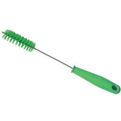 25mm Prem Med' Poly' Stainless Steel Tube Brush Green