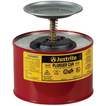 10208 2ltr Plunger Can