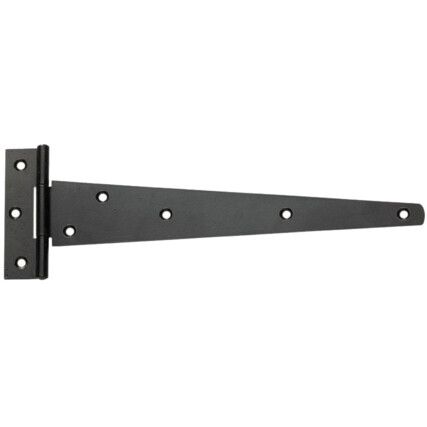 250mm MEDIUM TEE HINGES BLACK (PR)