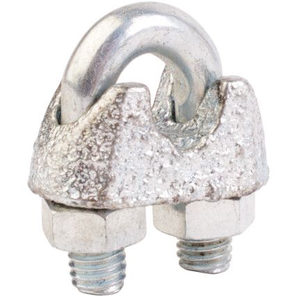 3mm WIRE ROPE GRIP GALVANISED (PK-4)