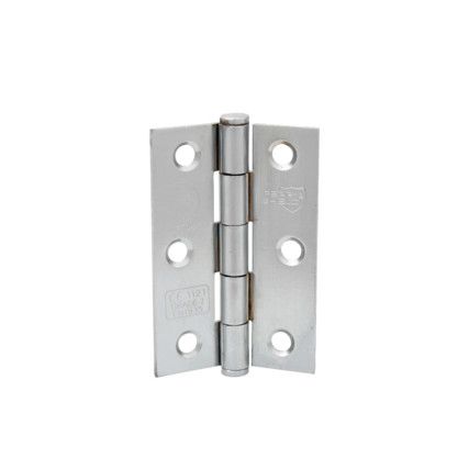 No.5001 Polished Chrome Fire Door Butt Hinge - 75mm