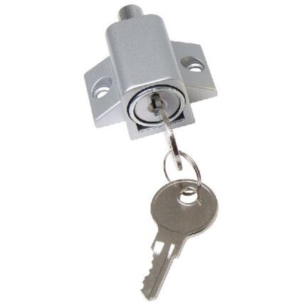 PDL100 PATIO DOOR LOCK ALUMINIUM