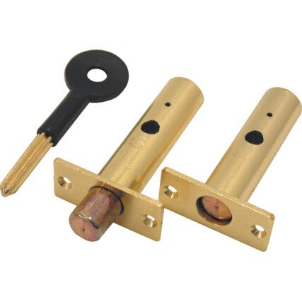 SBB260 DOOR RACK BOLTS (PK-2) PLUS KEY