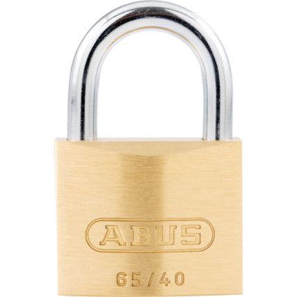 Keyed Padlock, Keyed Alike, Brass, Bronze, 40mm Width, Weatherproof