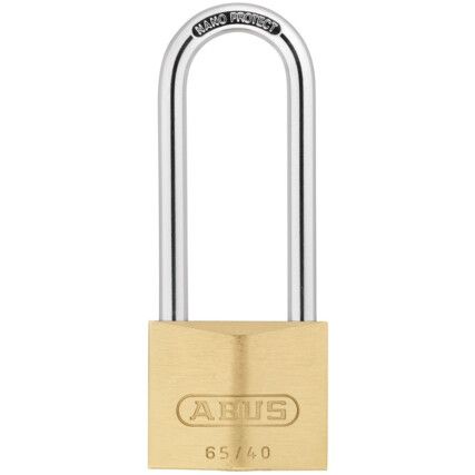 Keyed Padlock, Keyed Different, Brass, Bronze, 40mm Width, Weatherproof