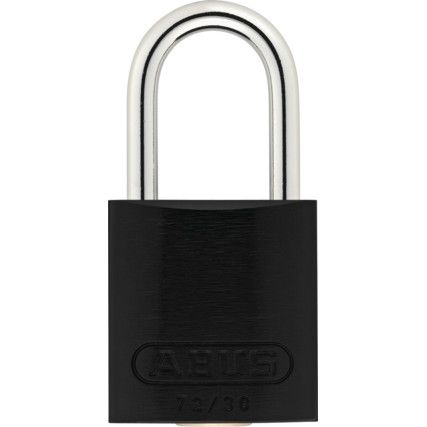 72/30 30mm Aluminium Padlock Black