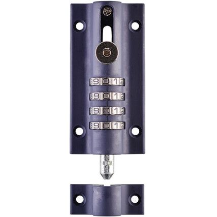 Combi 4 Die Cast Locking Bolt, Blue