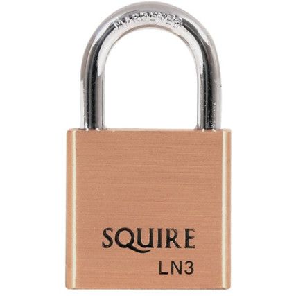 Keyed Padlock, Keyed Alike, Brass, Bronze, 31.5mm Width, Weatherproof