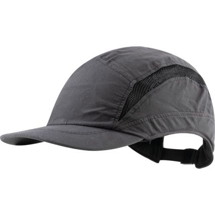 First Base™, Bump Cap, Black, Vented, Reduced Peak, 54cm to 59cm