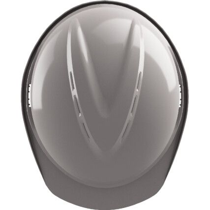 GV571 V-Gard® 500 Grey Safety Helmet with PushKey Sliding Suspension