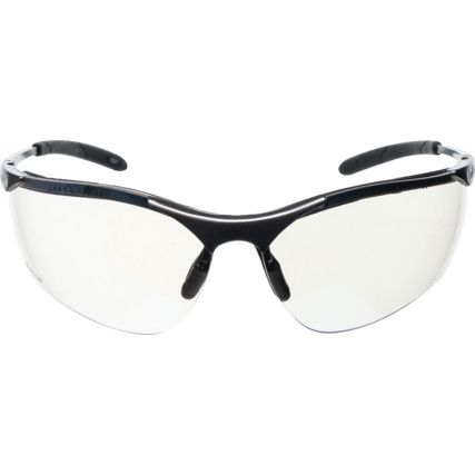 Contour, Safety Glasses, Bronze Lens, Half-Frame, Black Frame, High Temperature Resistant/Impact-resistant/Scratch-resistant/Sun Glare/UV-resistant