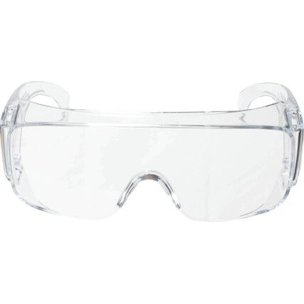 Lucerne, Safety Glasses, Clear Lens, Half-Frame, Clear Frame, UV-resistant