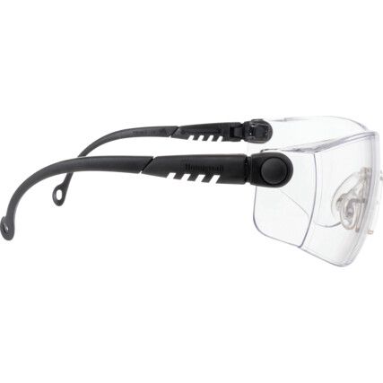 Op-Tema, Safety Glasses, Clear Lens, Frameless, Black Frame, Anti-Fog/Impact-resistant/Scratch-resistant/UV-resistant