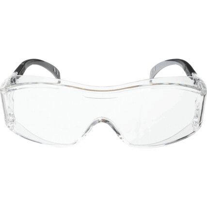 Safety Glasses, Clear Lens, Clear Frame, Anti-Fog/Scratch-resistant/UV-resistant