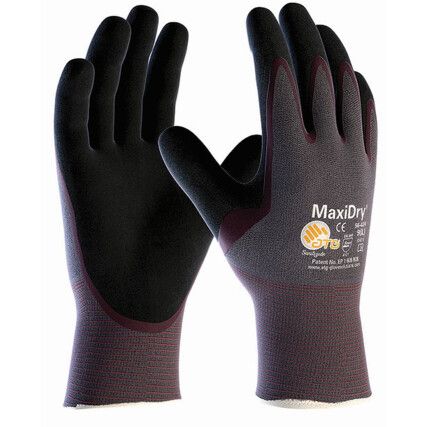 56-424 MAXIDRY P/COATED K/W GLOVES SIZE 9