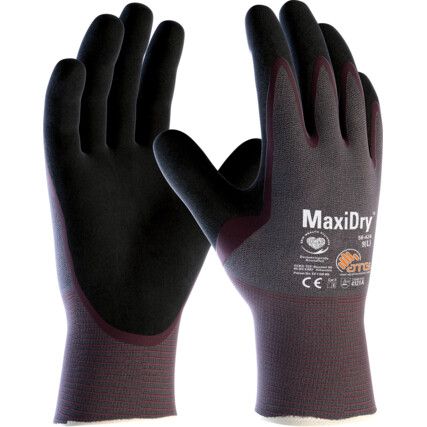 56-424 MAXIDRY P/COATED K/W GLOVES SIZE 7