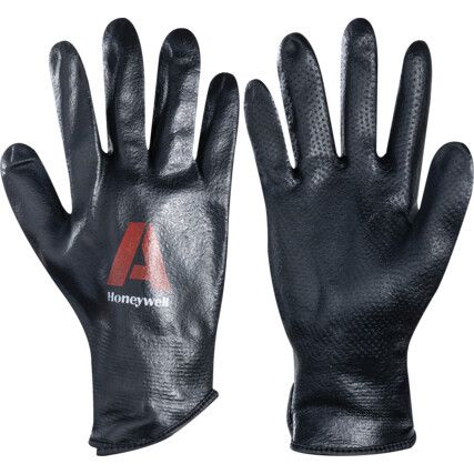 Deep Tril 1 Mechanical Hazard Gloves, Black, Polyamide Liner, Nitrile Coating, EN388: 2003, 4, 1, 2, 1, Size 9