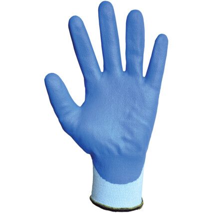 Dyflex, Cut Resistant Gloves, Blue, EN388: 2016, 4, X, 4, 2, B, Nitrile Foam ¾ Coated, Dyneema®, Size 11