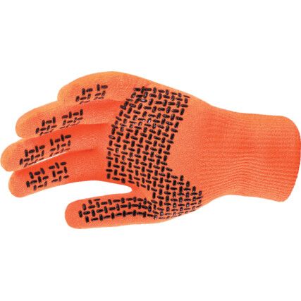 DG759 Stretchdry Mechanical Hazard Gloves, Orange, Knitted Liner, Coating, EN388: 2003, 2, 1, 4, 1, Size S