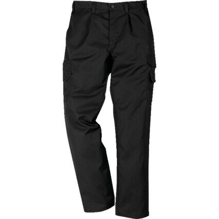 Icon Light, Work Trousers, Men, Black, Poly-Cotton, Waist 34", Regular, M