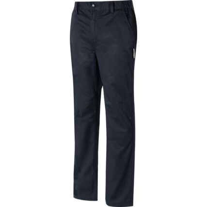 Work Trousers, Black, 44" Waist, Long Fit, 33" Leg