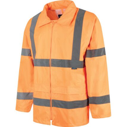 Jacket, Orange, Polyester, 2XL