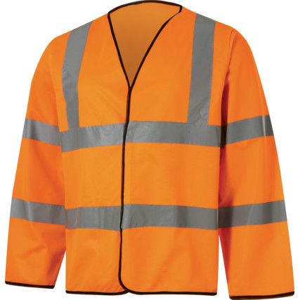 Jacket, Orange, Polyester, M