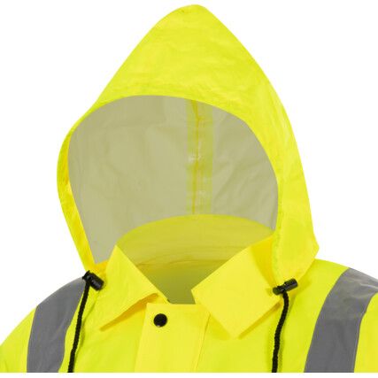 Coat, Unisex, Yellow, Polyester, 3XL