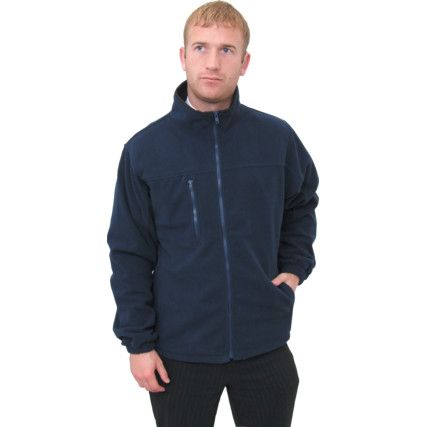 Fleece, Unisex, Navy Blue, Fleece, 2XL