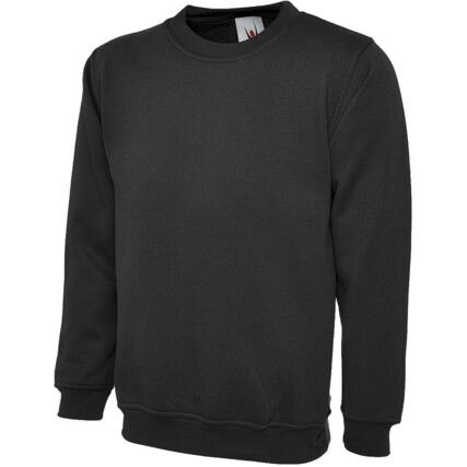 UC203 SWEATSHIRT -BLACK-(L)