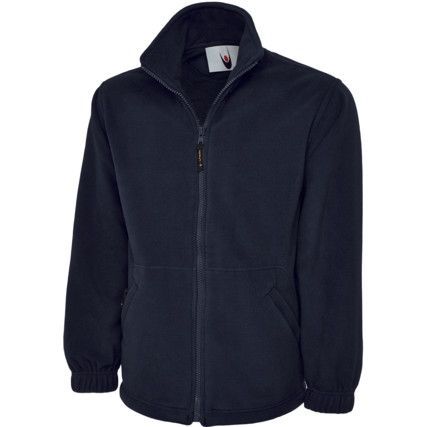 Fleece, Unisex, Navy Blue, Fleece/Polyester, 2XL