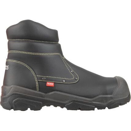 Titan, Men, Safety Boots, Size 7, Black, Leather Upper, Aluminium Toe Cap, S3, EN ISO 20345:2011