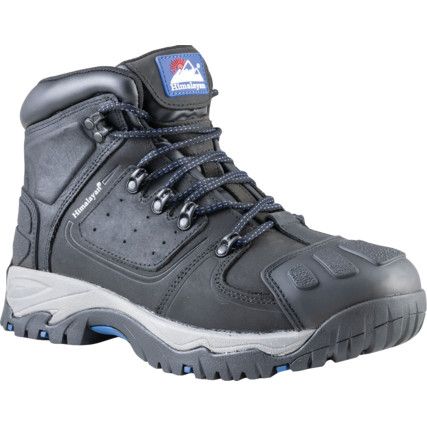 Men, Safety Boots, Size 6, Black, Leather Upper, Steel Toe Cap, S3, EN ISO 20345:2011